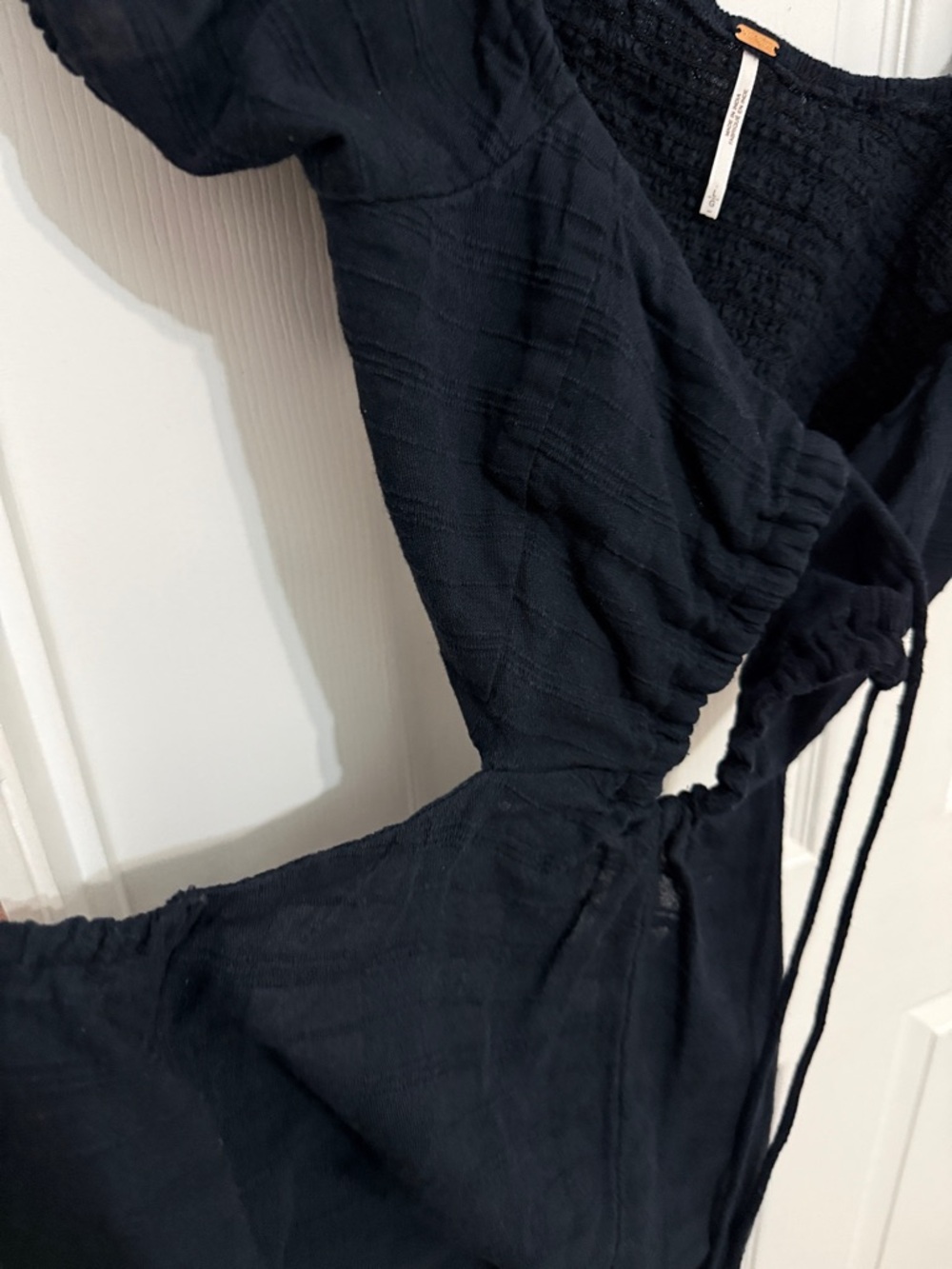 Free People women’s Extra Dose black open back dress - Picture 6 of 11